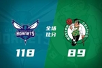🏀黄蜂大胜绿军喜提6连胜！克尼佩尔20分 杰伦&middot;布朗19中7